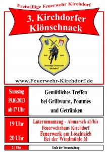 Klönschnack 2013 Plakat